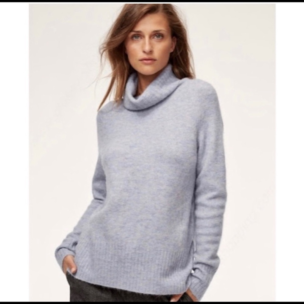 The Group by Babaton Plutarch Sweater Periwinkle Purple Lilac - Aritzia